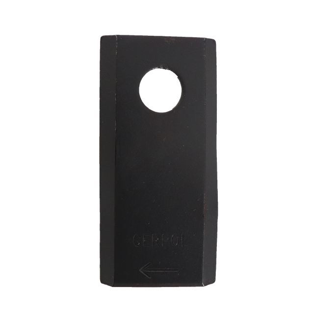 Coltello per falciatrice lunghezza 95mm larghezza 45mm - Ama