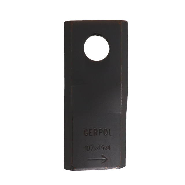 Coltello per falciatrice sx lunghezza 107mm foro Ø 18,2mm - Ama