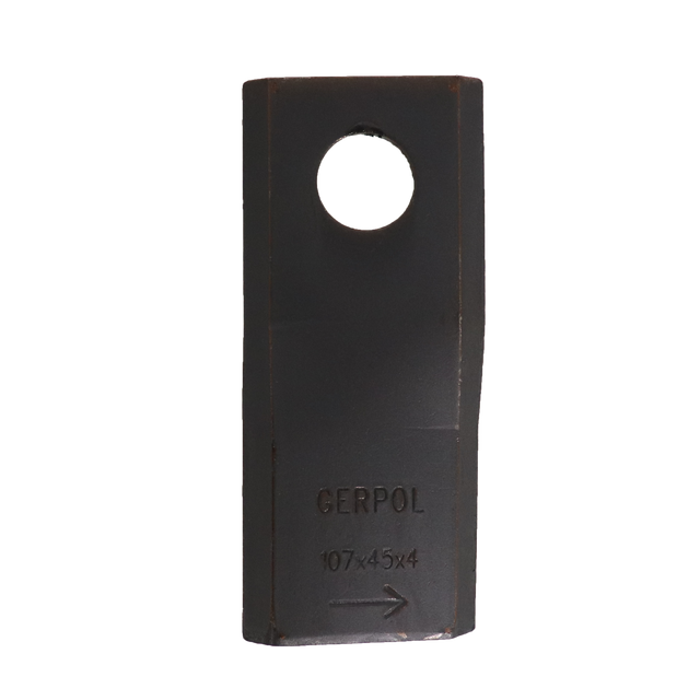 Coltello per falciatrice sx lunghezza 107mm foro Ø 18,2mm - Ama