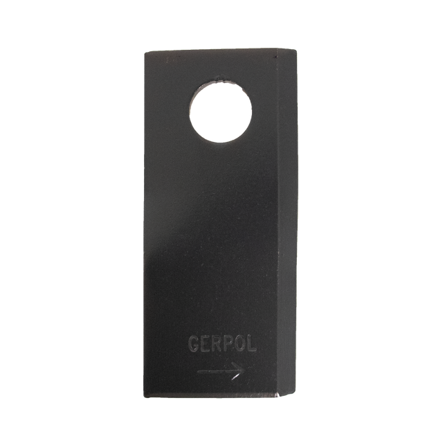 Coltello sinistro piegato 108x47x4mm adattabile a Pottinger 434985 - Ama