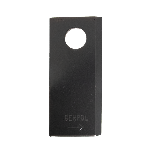 Coltello sinistro piegato 108x47x4mm adattabile a Pottinger 434985 - Ama