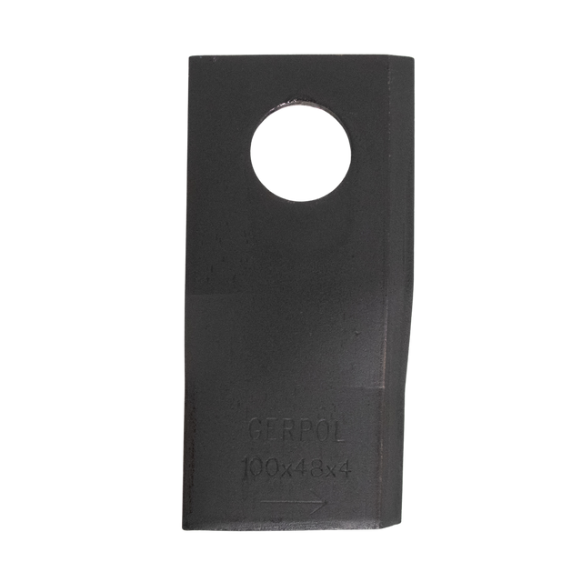 Coltello sinistro piegato 100x48x4mm adattabile a Marangon MEL100 - Ama