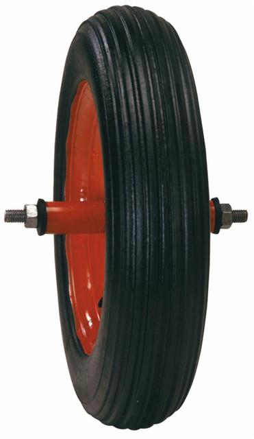 Ruota pneumatica per carriola nera - Ama