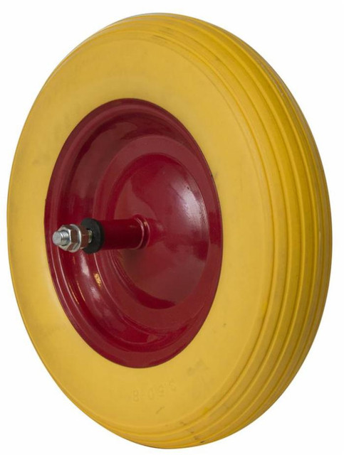 Ruota per carriola in poliuretano ø 368mm - Ama