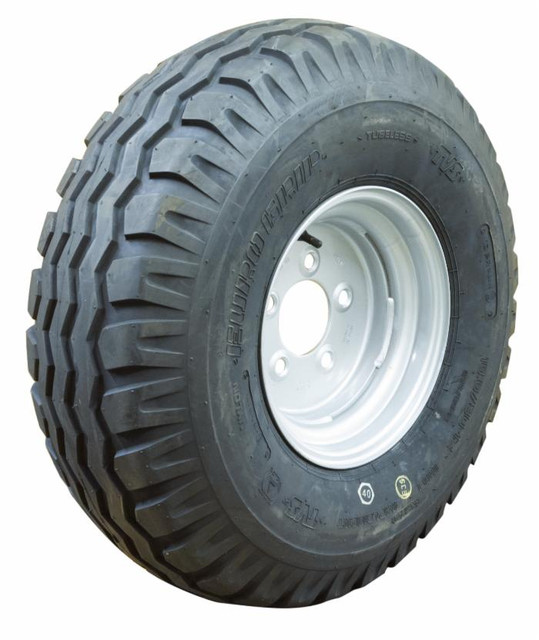 Ruota 11,5x80/15,3" 12PR con cerchio in ferro 6 fori - Ama