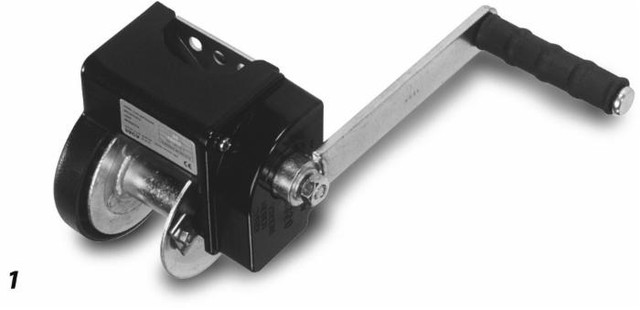 Argano per trazione con freno portata 700kg - Ama