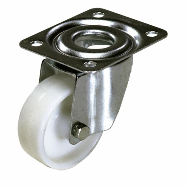 Ruota nylon Ø 125mm con supporto girevole - Ama