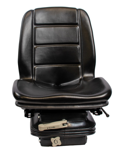 Sedile Compact in sky nero con molleggio meccanico - Seat Industries