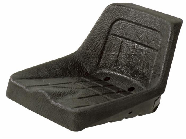 Sedile rigido non verniciato con guide - Seat Industries