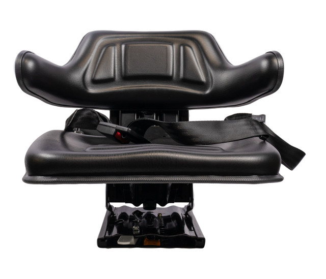 Sedile serie 3 in sky nero con sospensione e cintura statica - Seat Industries