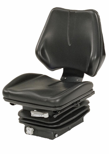 Sedile Small in sky nero con sospensione meccanica - Seat Industries
