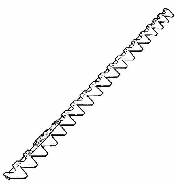 Lama 19 sezioni lunghezza 1,40mt adattabile Bedogni - Ama