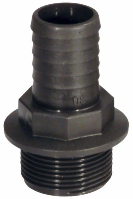 Raccordo portagomma dritto Ø 16 filetto maschio - Arag
