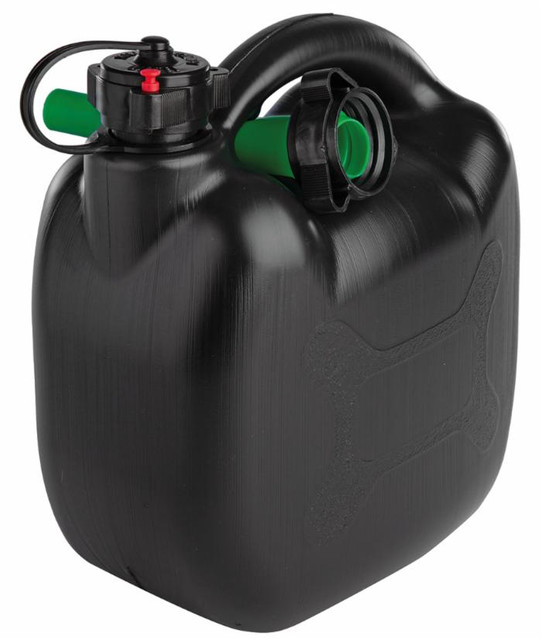 Tanica nera in plastica 5 lt - Ama