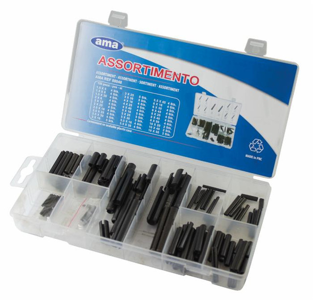 Assortimento 120 spine elastiche - Ama