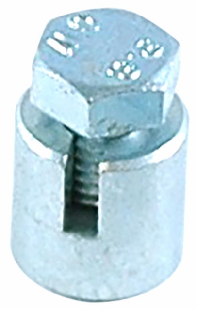 Morsetto serrafilo con una vite in testa e barilotto fresato Ø cavo 2mm - Ama