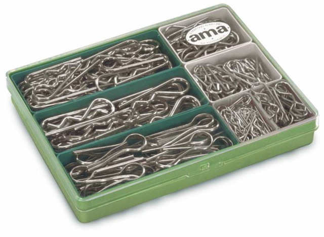 Assortimento coppiglie da 330 pezzi - Ama