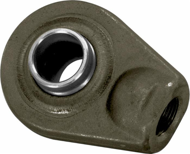 Supporto rotula sferica Ø 25mm Ama  con base tonda e filetto femmina M27x2 - Ama
