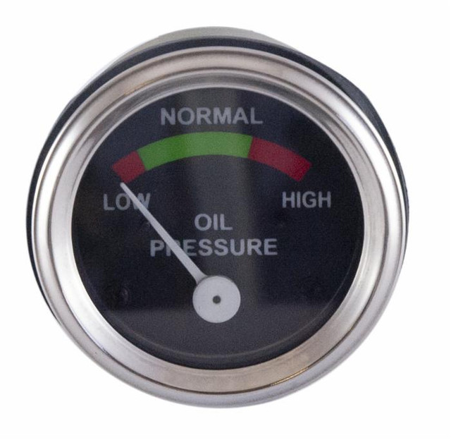 Manometro olio motore analogico 0-7bar filettatura 3/8 UNF - Ama