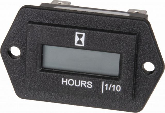 Contaore digitale LCD 10-28V 10.000h - Ama