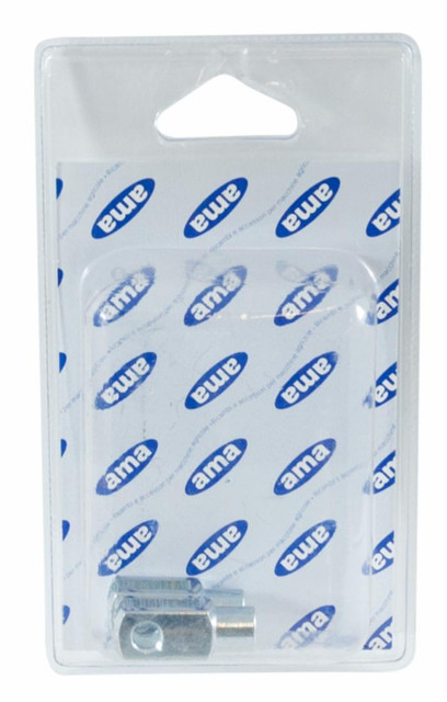 Forcella con foro filettato 12ma,blister da 2 pezzi - Ama
