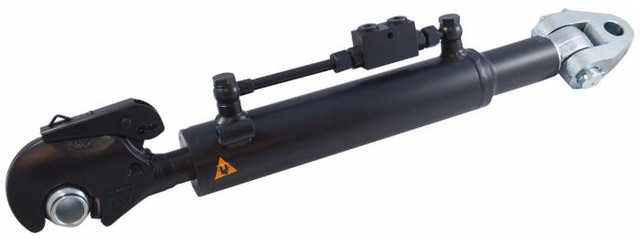 Terzo punto idraulico II cat. alesaggio 63mm lunghezza regolabile 670-880mm con gancio rapido - Ama