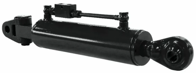 Terzo punto idraulico per trattore alesaggio 90mm Ø stelo 45mm lunghezza 660-960mm verniciatura RAL 7021 - Ama