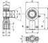 Terminale a snodo per terzo punto ISO 6982 Ø 20mm - Ama