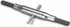 Tenditore filettato M22x2,5 con manicotto lunghezza 230mm - Ama