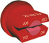 Ugello Albuz AXI 110° rosso - Albuz