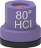 Ugello cono vuoto con inserto ceramica e corpo in Delrin 80° viola - Asj Spray-Jet