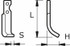 Zappa dx L 165,H 55,s 20,foro 9 - Ama
