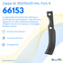 Zappa dx L 165,H 55,s 20,foro 9 - Ama