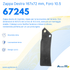 Zappa dx L 167,H 72,foro 10,5 - Ama