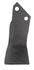 Zappa dx lunga 180mm profondità 136mm spessore 20mm Ø foro 50mm - Ama
