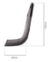 Zappa sx piatto 50x6 e foro 10,5mm adattabile - Ama