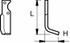 Zappa sx L 176,H 71,foro 10,5 - Ama