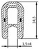 Guarnizione coprilamiera fino a 4mm (20 mt) - Ama
