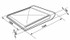 Tettuccio parapioggia universale Ama per trattori 140x120mm - Ama