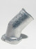 Tubo di raccordo rigido per pompa acqua trattore adattabile a rif. originale Fiat e New Holland 4697838 - Ama