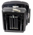 Sedile Activo Standard in tessuto nero con molleggio meccanico e braccioli - Seat Industries