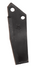 Zappa dx 170x88mm con foro 12,5mm - Ama