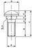 Colonnetta ruota M20x2 adattabile Cnh 5108973 - Ama