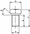 Colonnetta ruote M12x1,5 - Ama