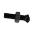 Bullone testa ovale M10x45 con dado - Ama