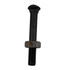 Bullone testa ovale M10x70 con dado - Ama