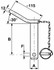 Perno con maniglia,spina e catena ø 22x130mm - Ama