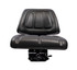 Sedile T1-ES-200 in sky nero con sospensione meccanica - Seat Industries