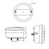 Fanale retromarcia a LED Ø 140mm - Ama