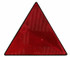 Catarifrangente adesivo triangolare rosso 120x135mm - Ama